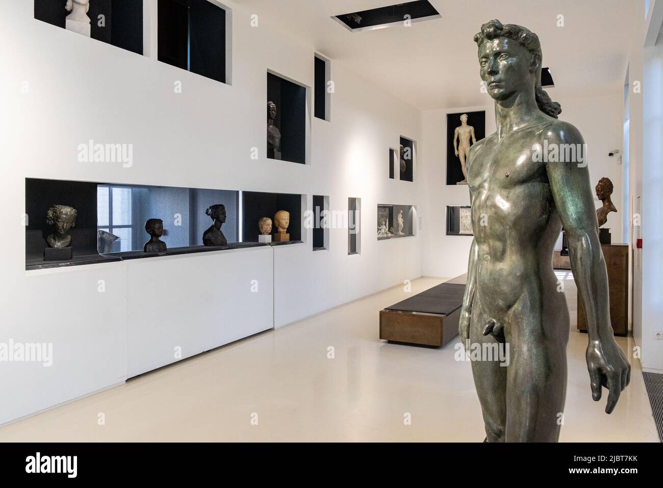 Frankreich, Hauts de seine, Boulogne Billancourt, das Paul Belmondo Museum Stockfoto