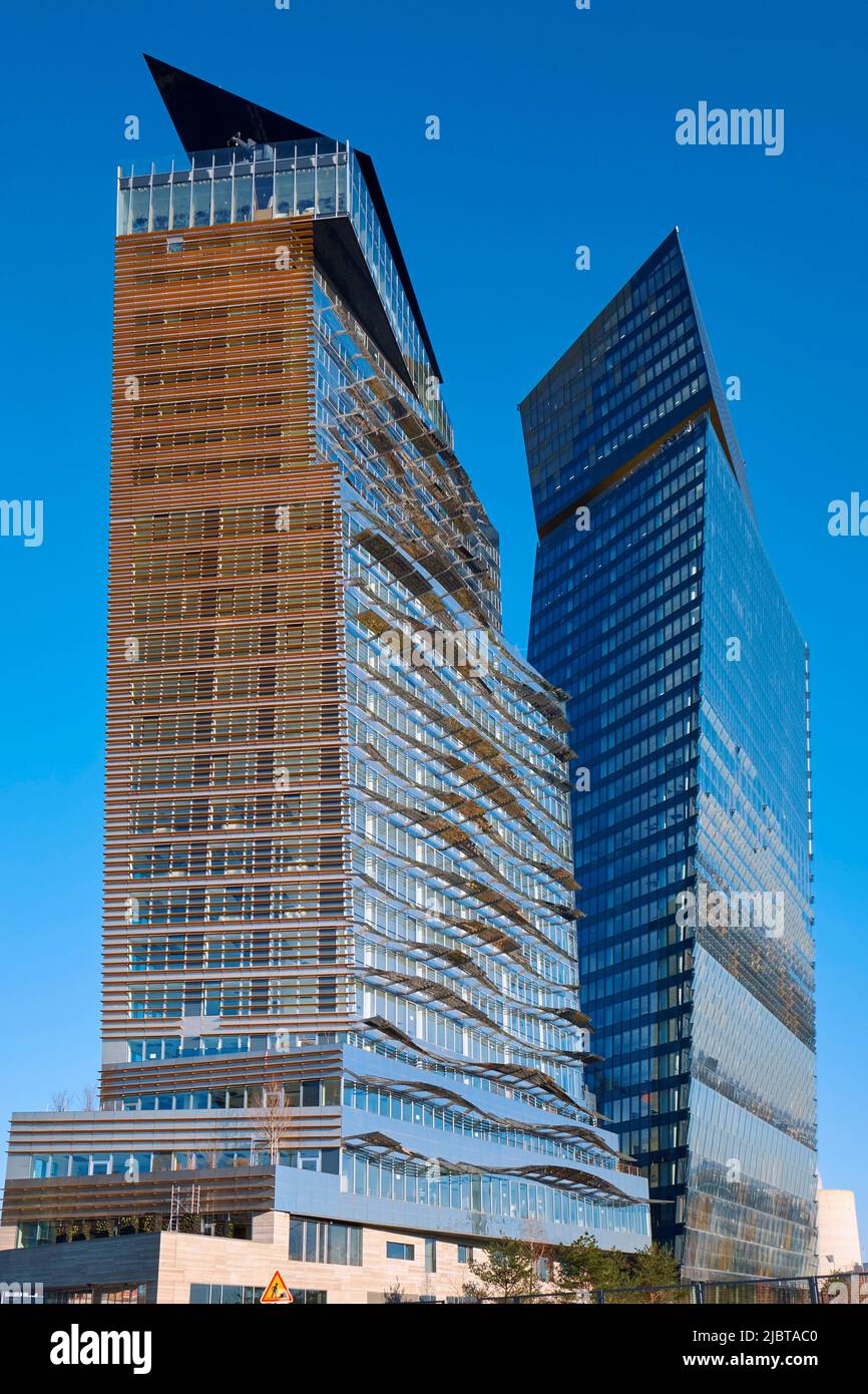 Frankreich, Paris, Paris Rive Gauche, Promenade Germaine Sablon an der