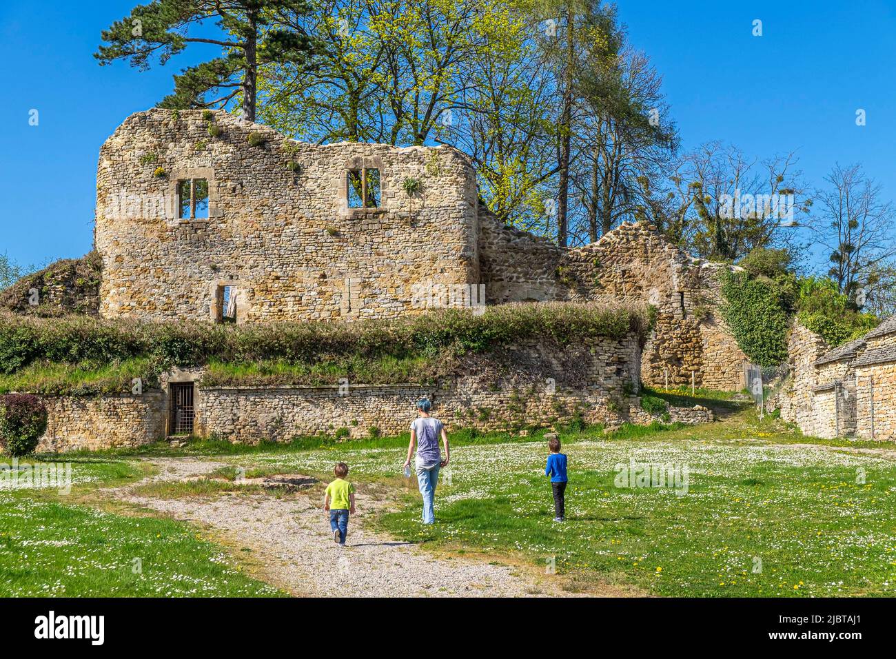 Frankreich, Nievre, Moulins-Engilbert, Parc Naturel Regional du Morvan (Morvan Natural Regional Park) Stockfoto