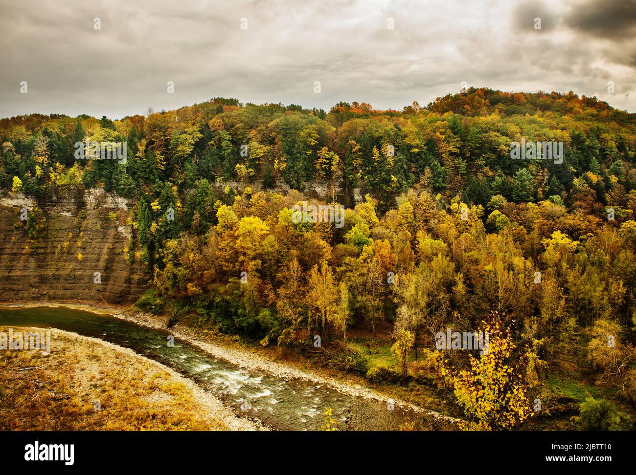 Letchworth State Park, New York State, Usa Stockfoto