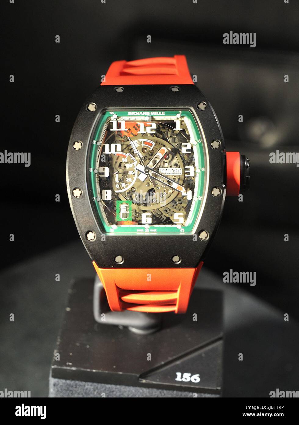 New York, USA. 08.. Juni 2022. Richard Mille ist am 8. Juni 2022 in Sotheby's New York zu sehen. (Foto von Stephen Smith/SIPA USA) Quelle: SIPA USA/Alamy Live News Stockfoto