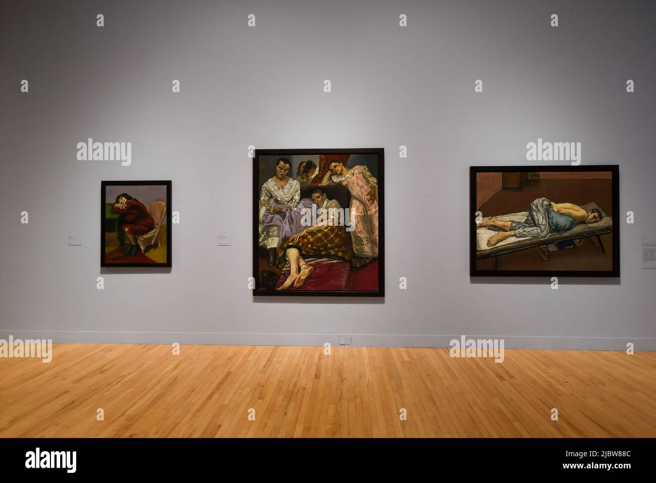 London, Großbritannien, 5.. Juli 2021, eine der umfassendsten Retrospektive Ausstellungen der portugiesischen Künstlerin Paula Rego in der Tate Britain. Es öffnete am 7.. Juli 2021., Andrew Lalchan Photography/Alamy Live News Stockfoto