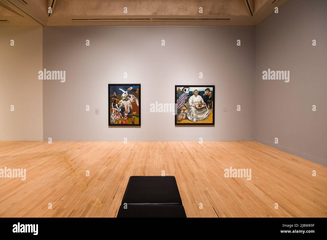 London, Großbritannien, 5.. Juli 2021, eine der umfassendsten Retrospektive Ausstellungen der portugiesischen Künstlerin Paula Rego in der Tate Britain. Es öffnete am 7.. Juli 2021., Andrew Lalchan Photography/Alamy Live News Stockfoto