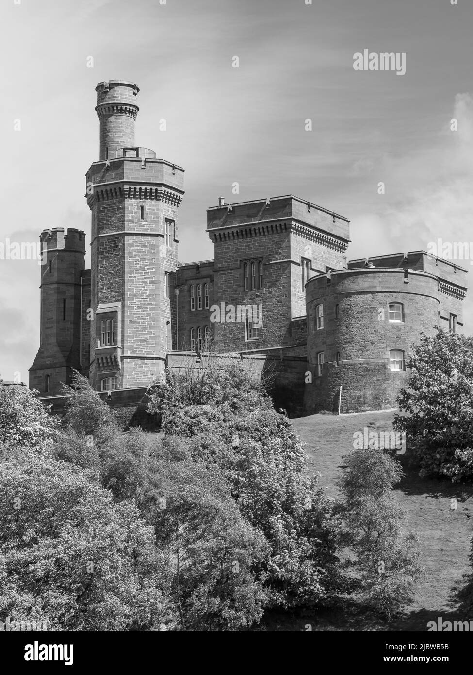 Inverness in Schottland Stockfoto