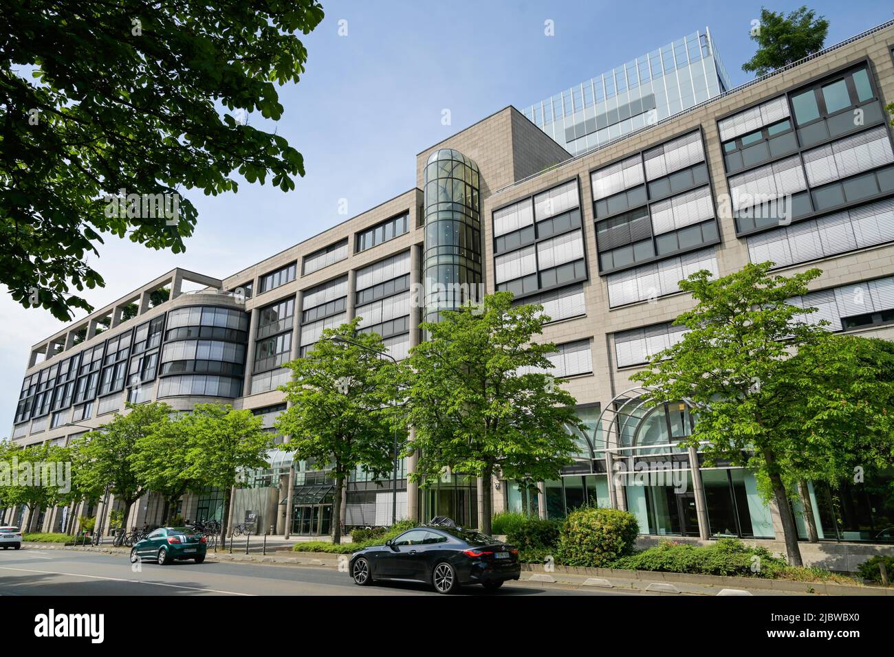 Kreditanstalt für Wiederaufbau, Hauptsitz, Zentrale, Palmengartenstraße, Frankfurt am Main, Hessen, Deutschland Stockfoto