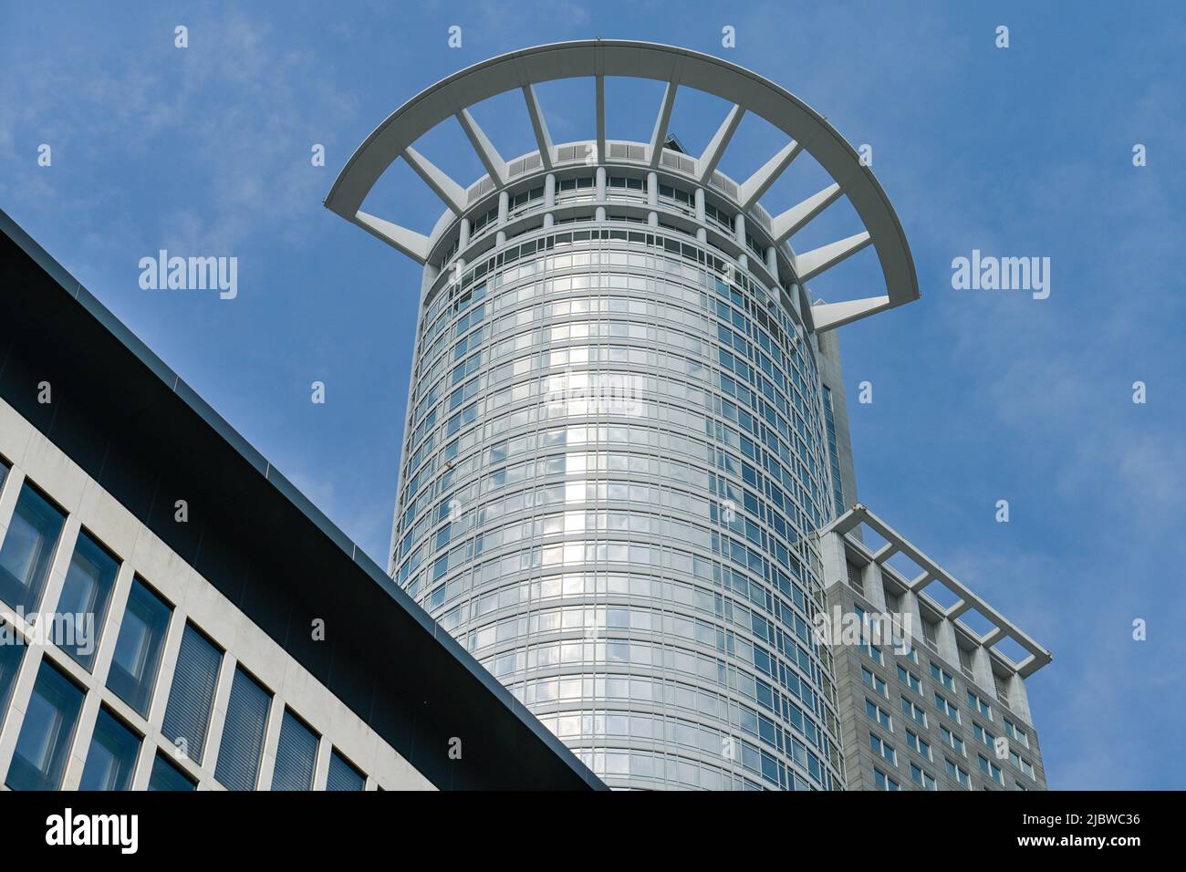 Westend Tower, DZ Bank, Mainzer Landstraße, Westendstraße, Frankfurt am Main, Hessen, Deutschland Stockfoto