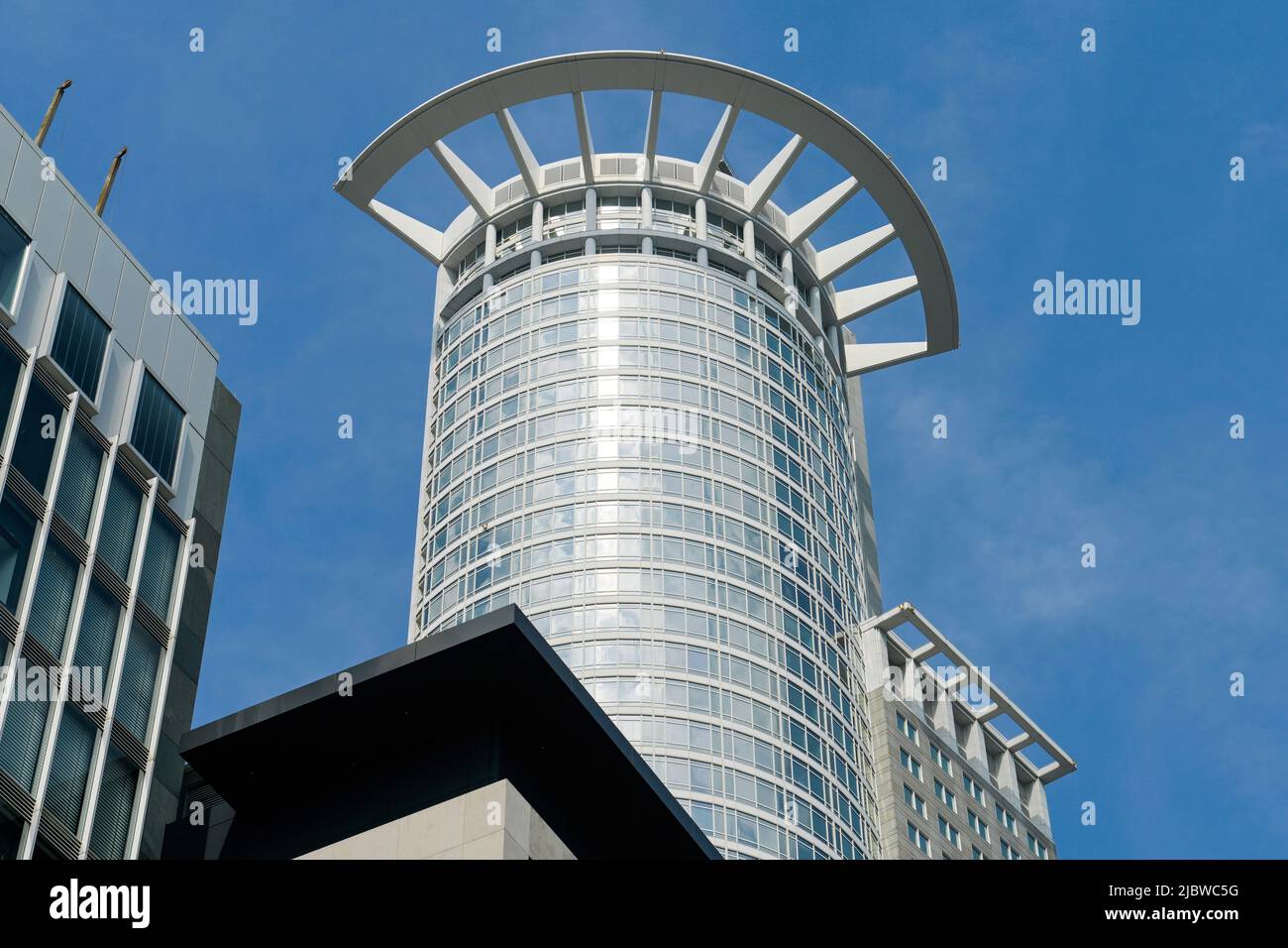 Westend Tower, DZ Bank, Mainzer Landstraße, Westendstraße, Frankfurt am Main, Hessen, Deutschland Stockfoto