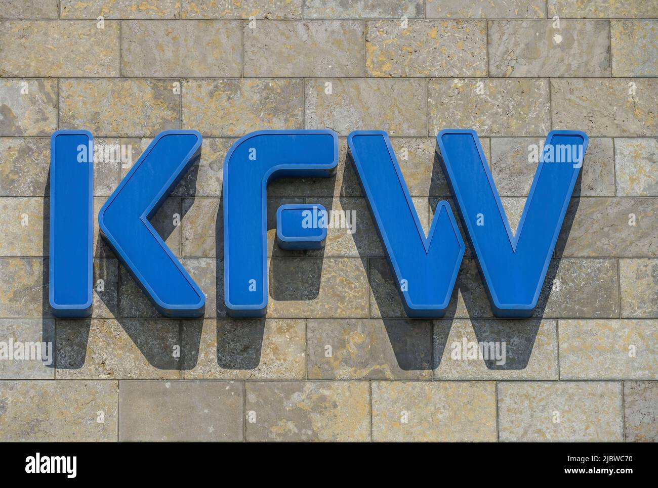 KfW, ibc-Tower, Theodor-Heuss-Allee, Frankfurt am Main, Hessen, Deutschland Stockfoto