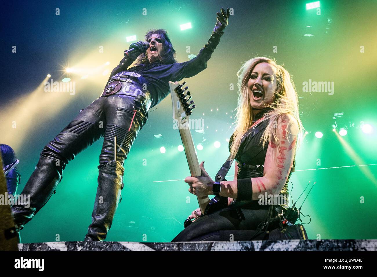 Alice Cooper Konzert in Oslo am 7. Juni 2022 Stockfoto