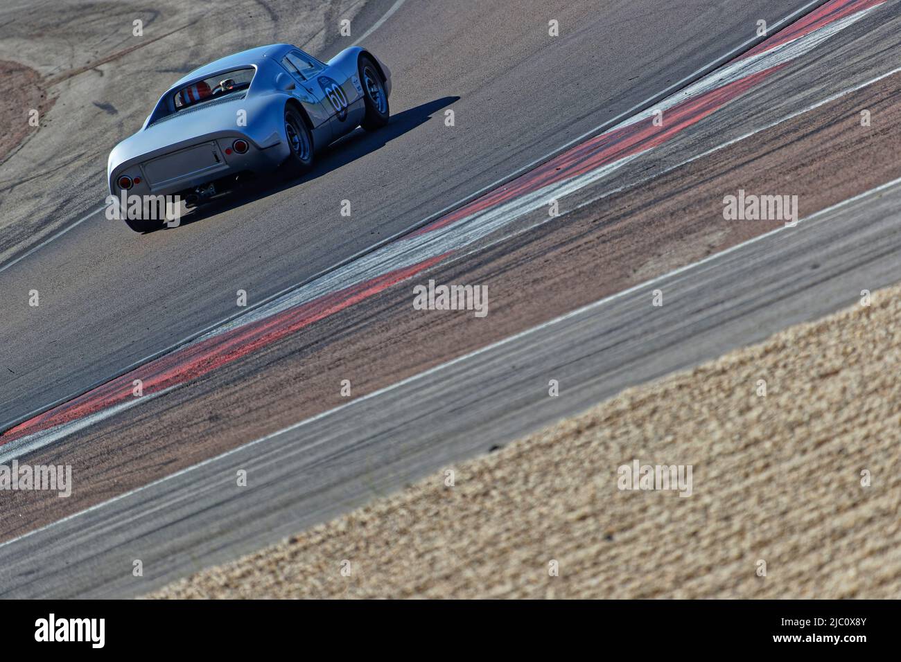 DIJON, FRANKREICH, 4. Juni 2022 : der Grand Prix de l'Age d'Or, das älteste Rennen für historische Fahrzeuge in Frankreich, findet auf dem Kurs Dijon-Presnois statt. Stockfoto