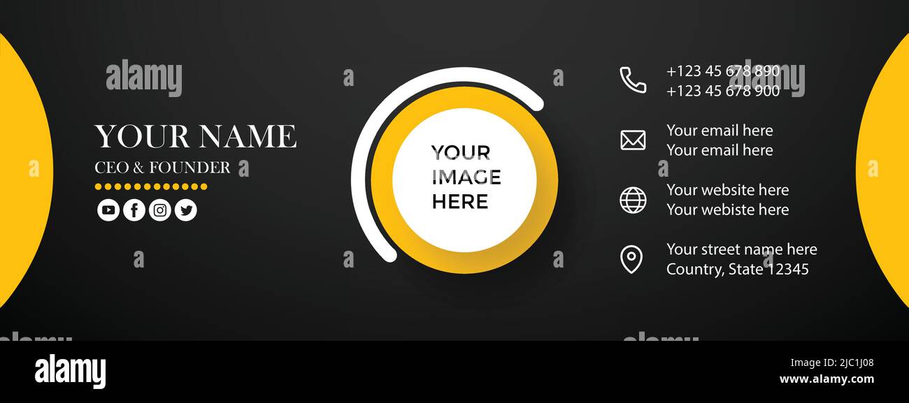 Kreative Online-Geschäftsstrategie Social Media Facebook-Deckvorlage, Web-Banner-Vorlage, Corporate Banner, Header, Business-Webinar-Banner Stock Vektor