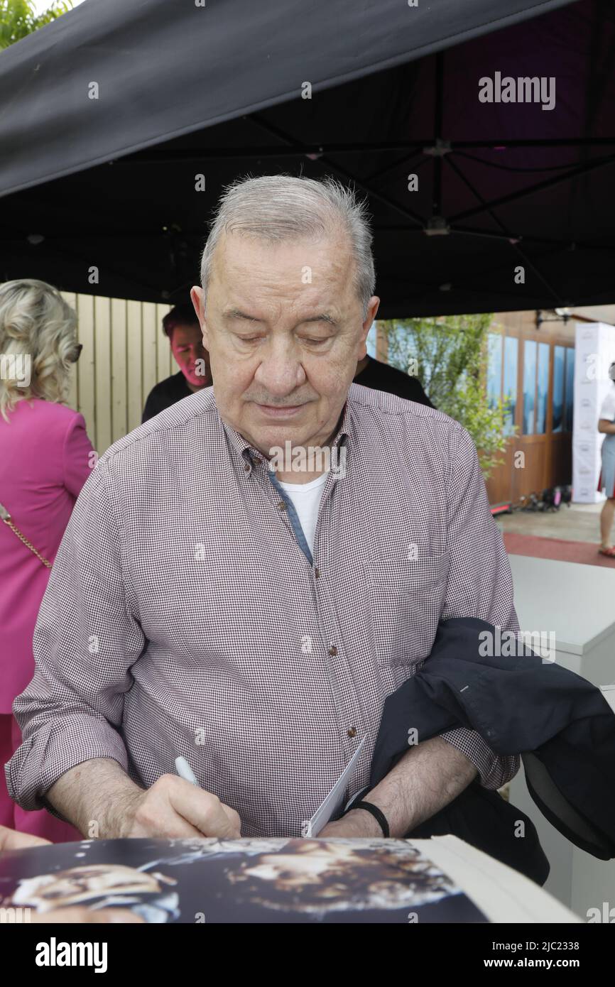 Harry Baer beim Jubiläumsfest 30 Jahre Bar jeder Vernunft / 20 Jahre Tipi am Kanzleramt im Tipi am Kanzleramt, Berlin, 08.06.2022 Stockfoto