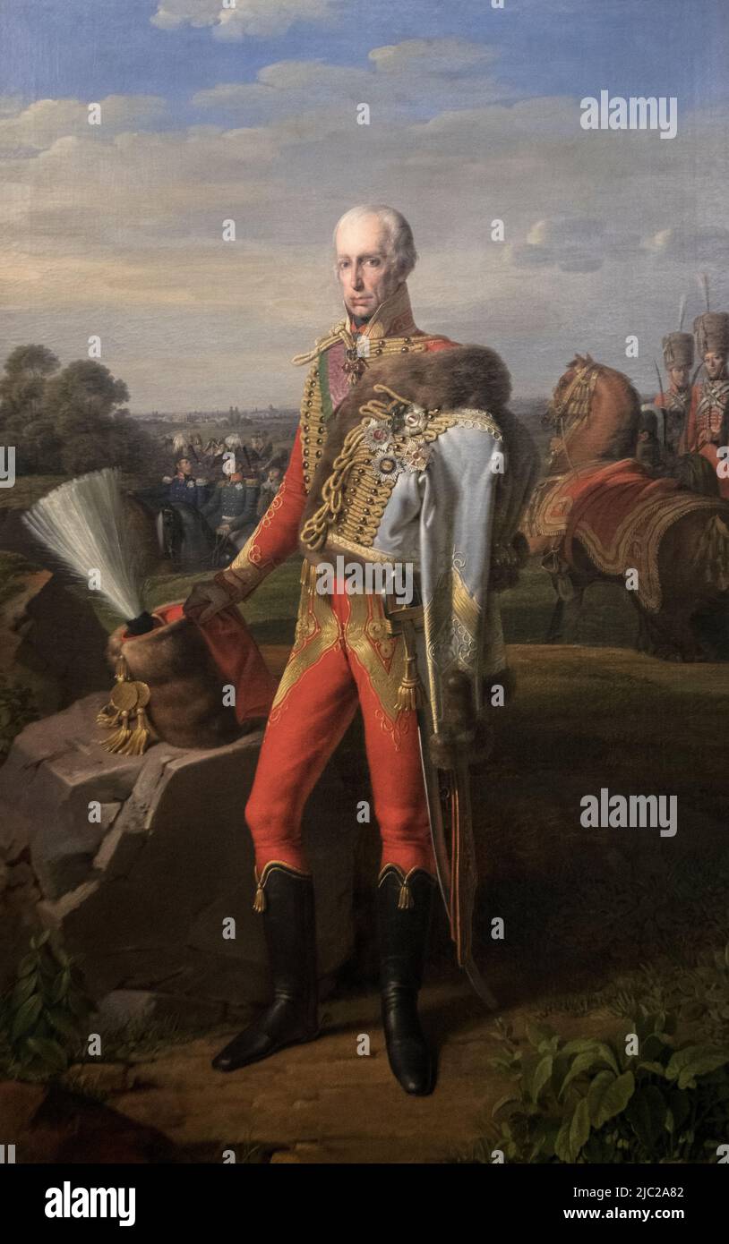 Franz I. - ungarischer und tschechischer König Stockfoto