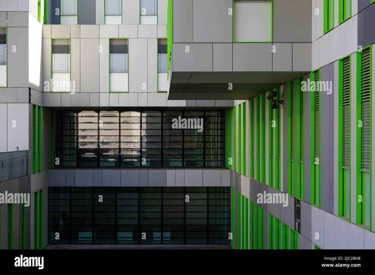 Modernes Bürogebäude des Student Service Centers der Universität zu Köln. Köln, Nordrhein-Westfalen, Deutschland, 22.5.22 Stockfoto