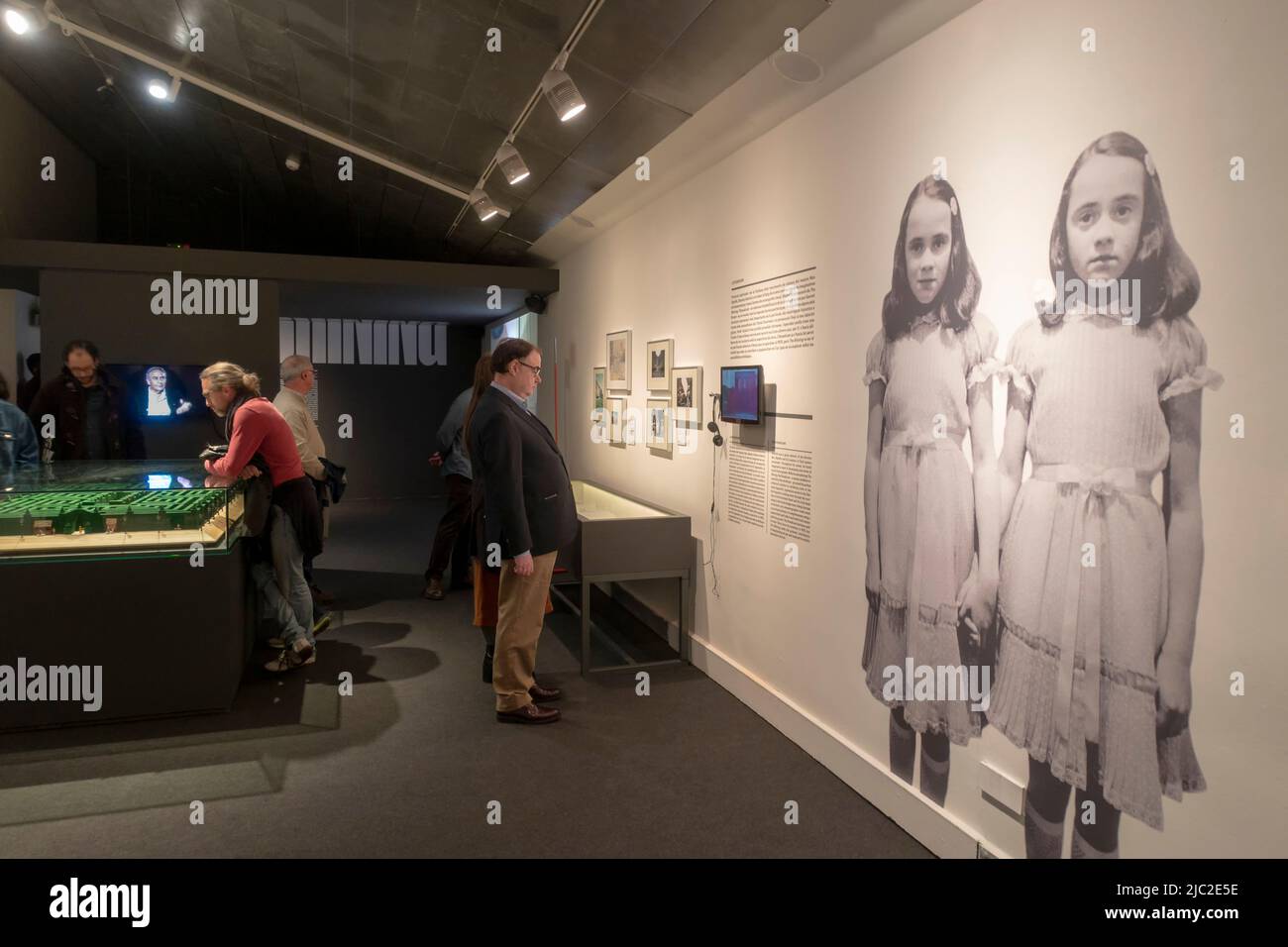 Stanley Kubrick Ausstellung.CCCB Museum.Barcelona.Spanien Stockfoto