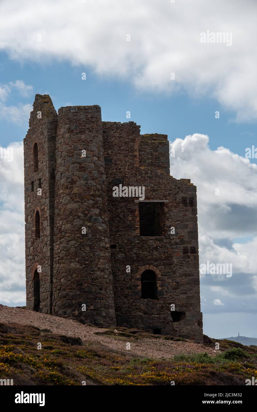 The Wheal Coates Tin Mine, St. Agnes, Cornwall Stockfoto