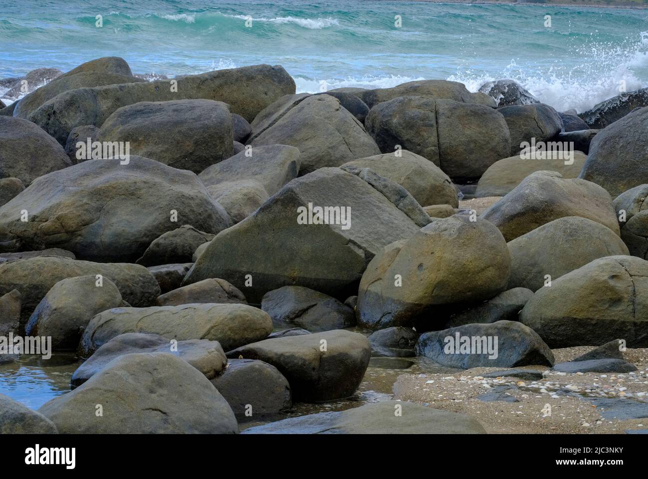 In Four Mile Creek, Tasmanien Stockfoto