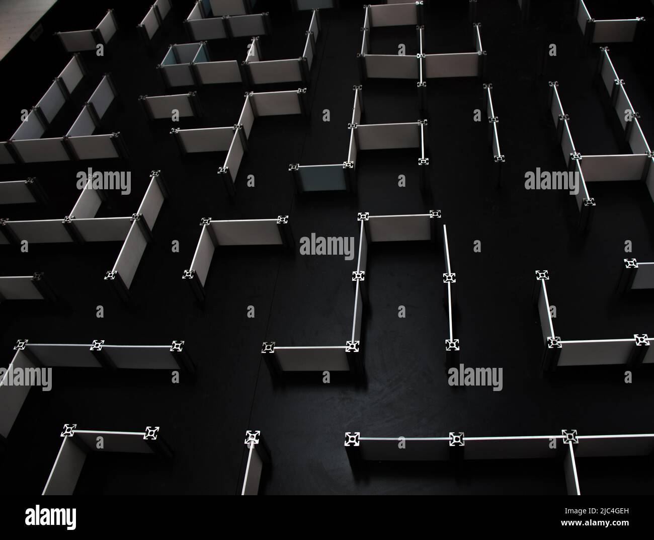 Perspektivische Vision, Marketing, Strategie, Lösungskonzept finden Stockfoto