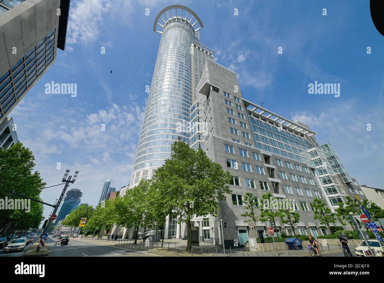 Westend Tower, DZ Bank, Mainzer Landstrasse, Westendstrasse, Frankfurt am Main, Hessen, Deutschland Stockfoto