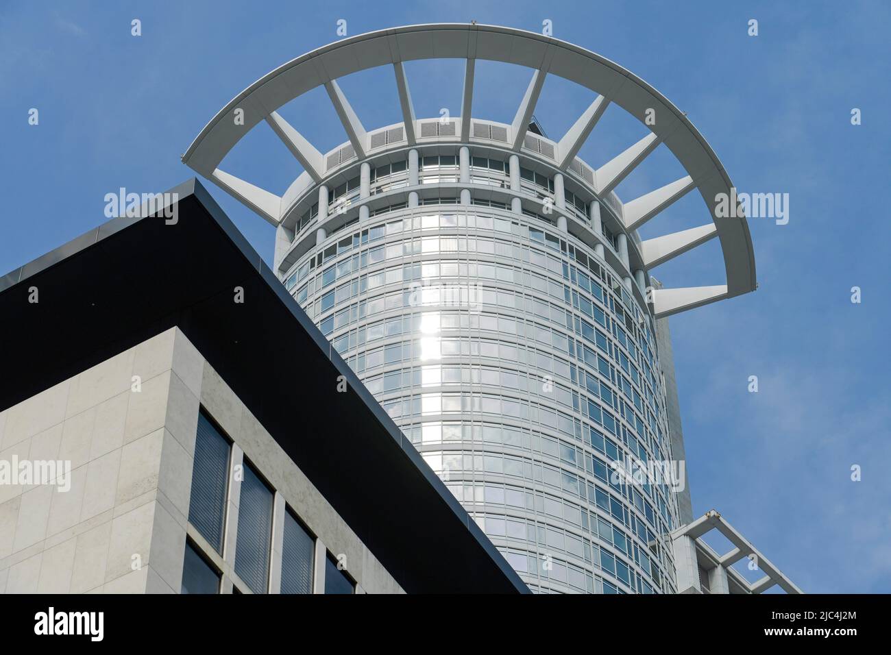Westend Tower, DZ Bank, Mainzer Landstrasse, Westendstrasse, Frankfurt am Main, Hessen, Deutschland Stockfoto