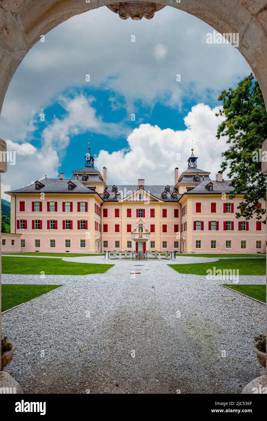 Italien Südtirol Ridnauntal Schloss Mareta Wolfsthurn Stockfoto