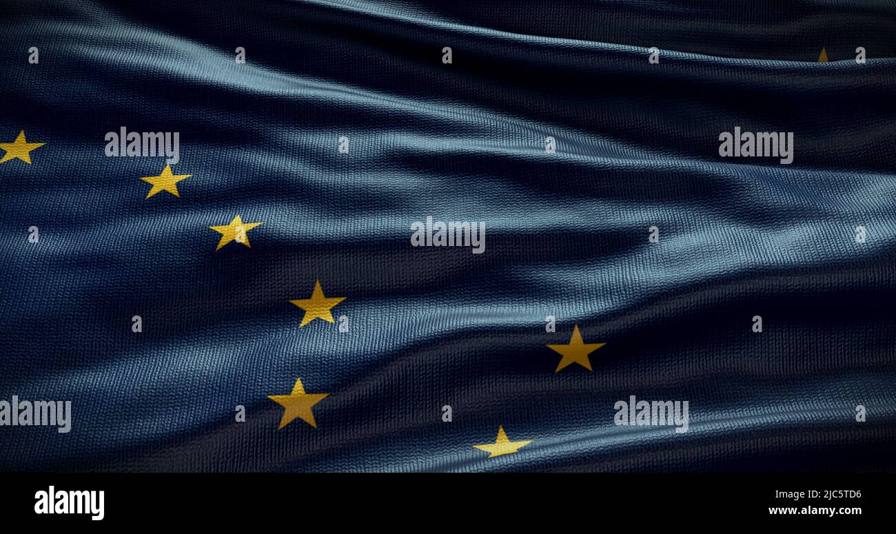 Abbildung des Hintergrunds der Alaska-Staatsflagge, Hintergrund des USA-Symbols. Stockfoto