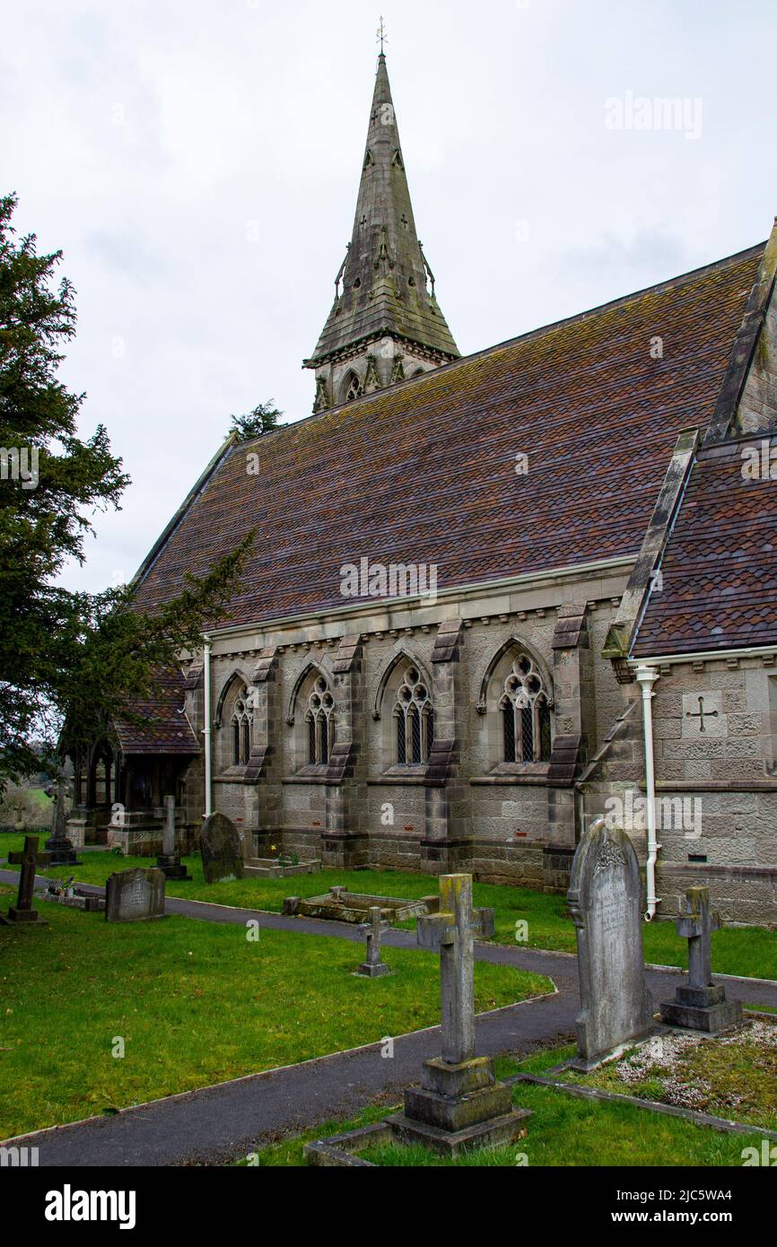 St John Church Marchington Woodlands Staffordshire Stockfoto