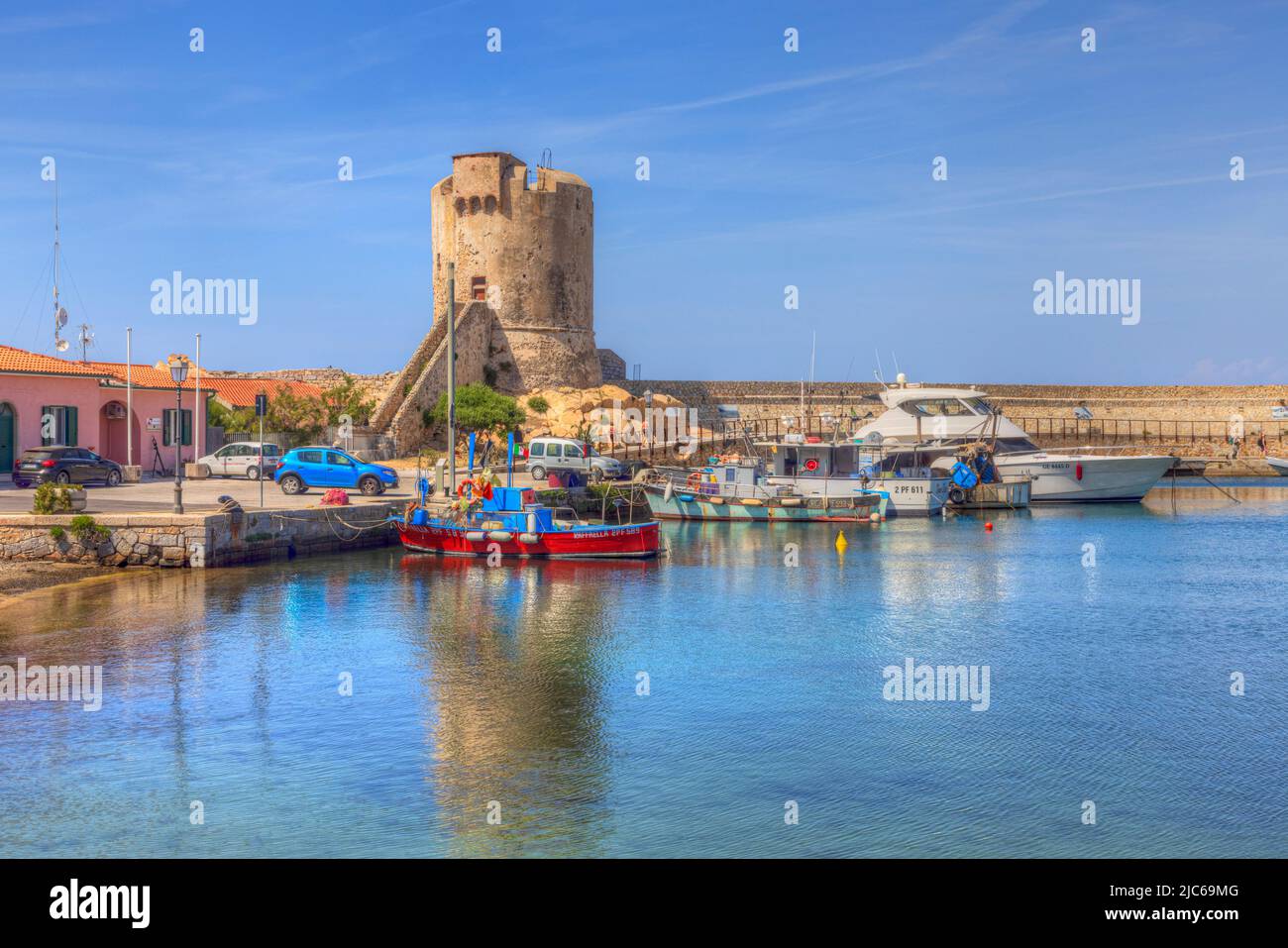 Marciana Marina, Elba, Toskana, Italien Stockfoto