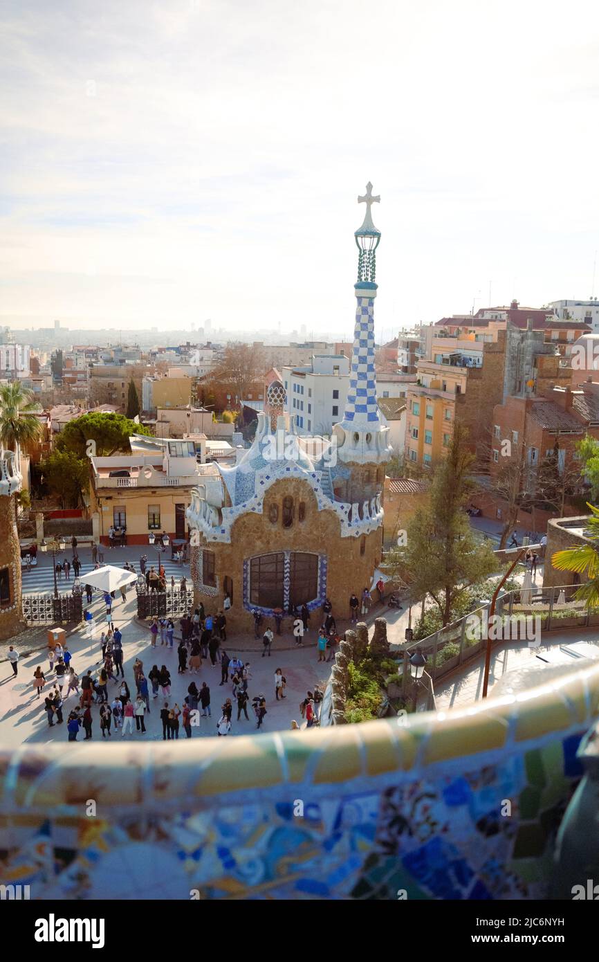Parc Güell Stockfoto