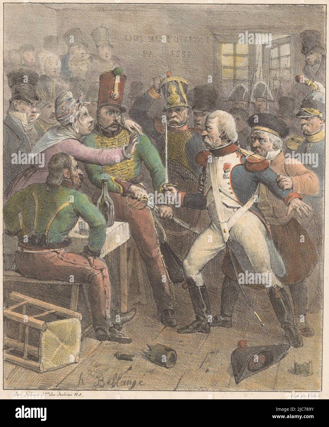 Zwei soldaten kreuzen die schwerter Fotos und Bildmaterial in hoher