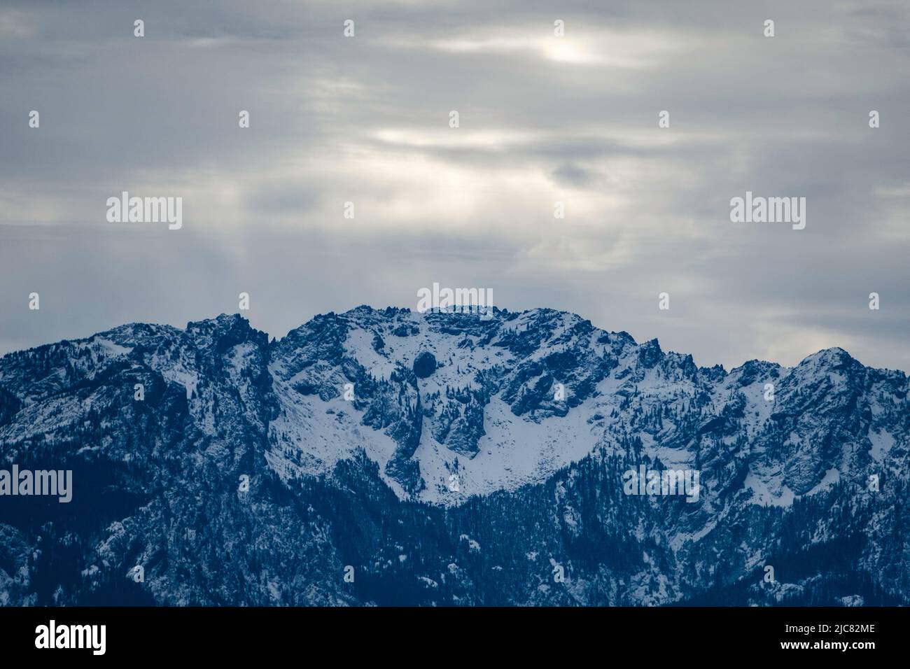 Olympic Mountains Stockfoto