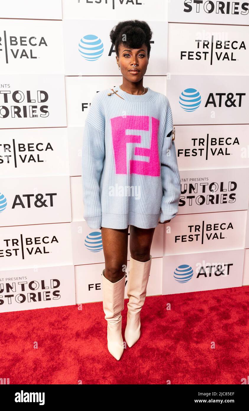 New York, USA. 10.. Juni 2022. DeWanda Wise nimmt am 10. Juni 2022 an den AT&T Untold Stories während des Tribeca Festivals in den Spring Studios in New York Teil. (Foto von Lev Radin/Sipa USA) Quelle: SIPA USA/Alamy Live News Stockfoto