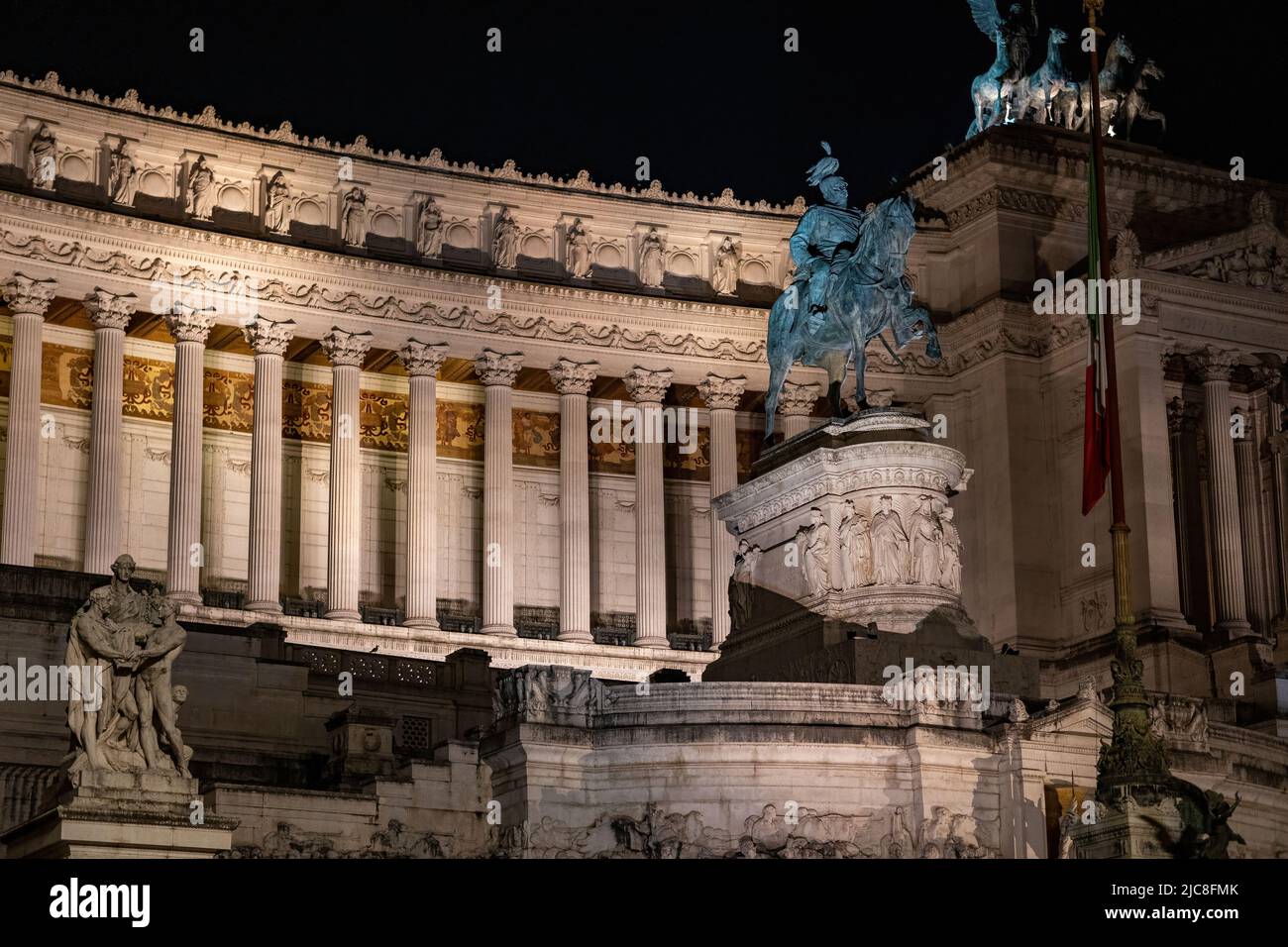 Rom. Altar des Vaterlandes Stockfoto