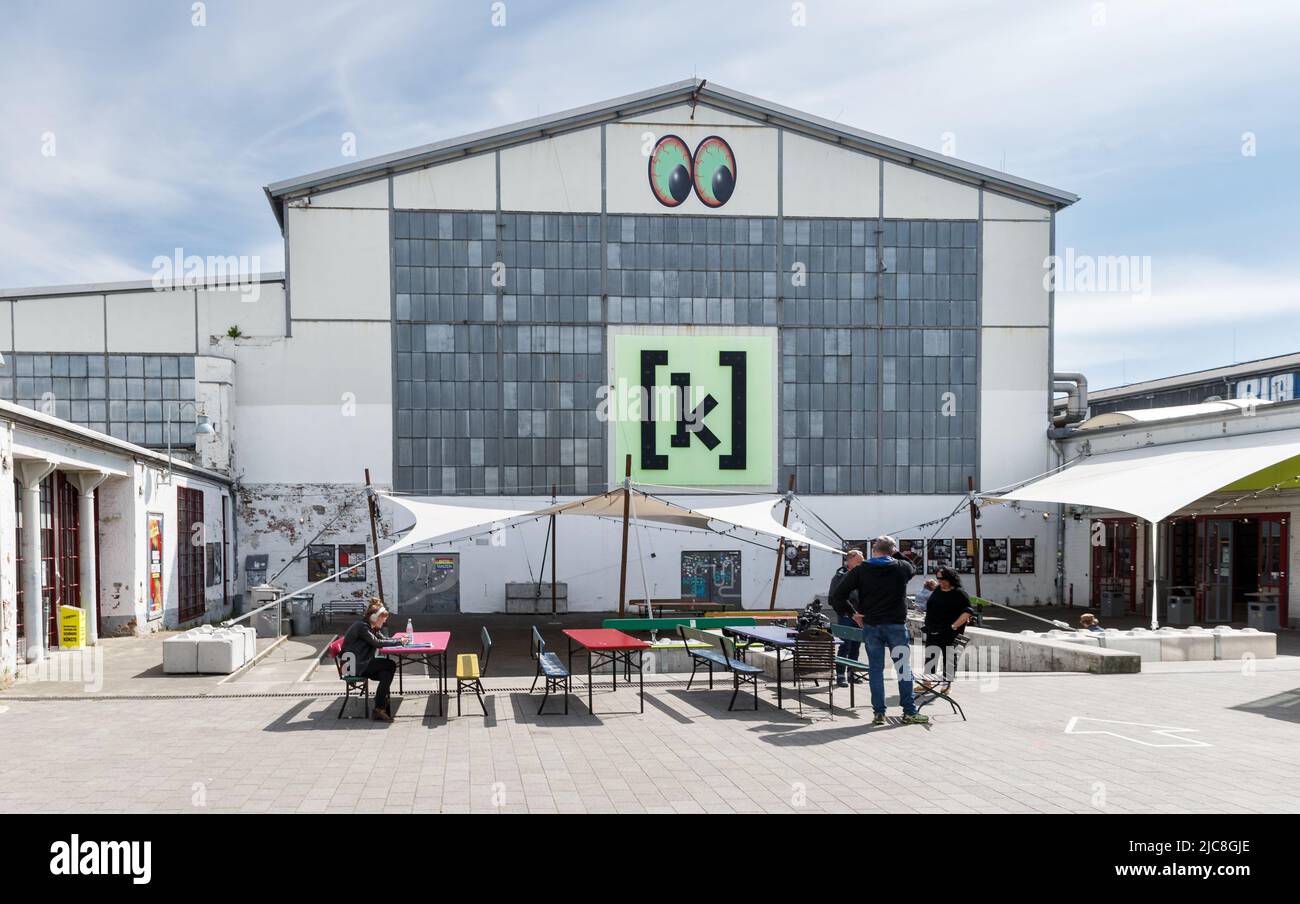 05 Mai 2022 Hamburg Blick Auf Den Vorplatz Mit Eingang Und Halle K6 