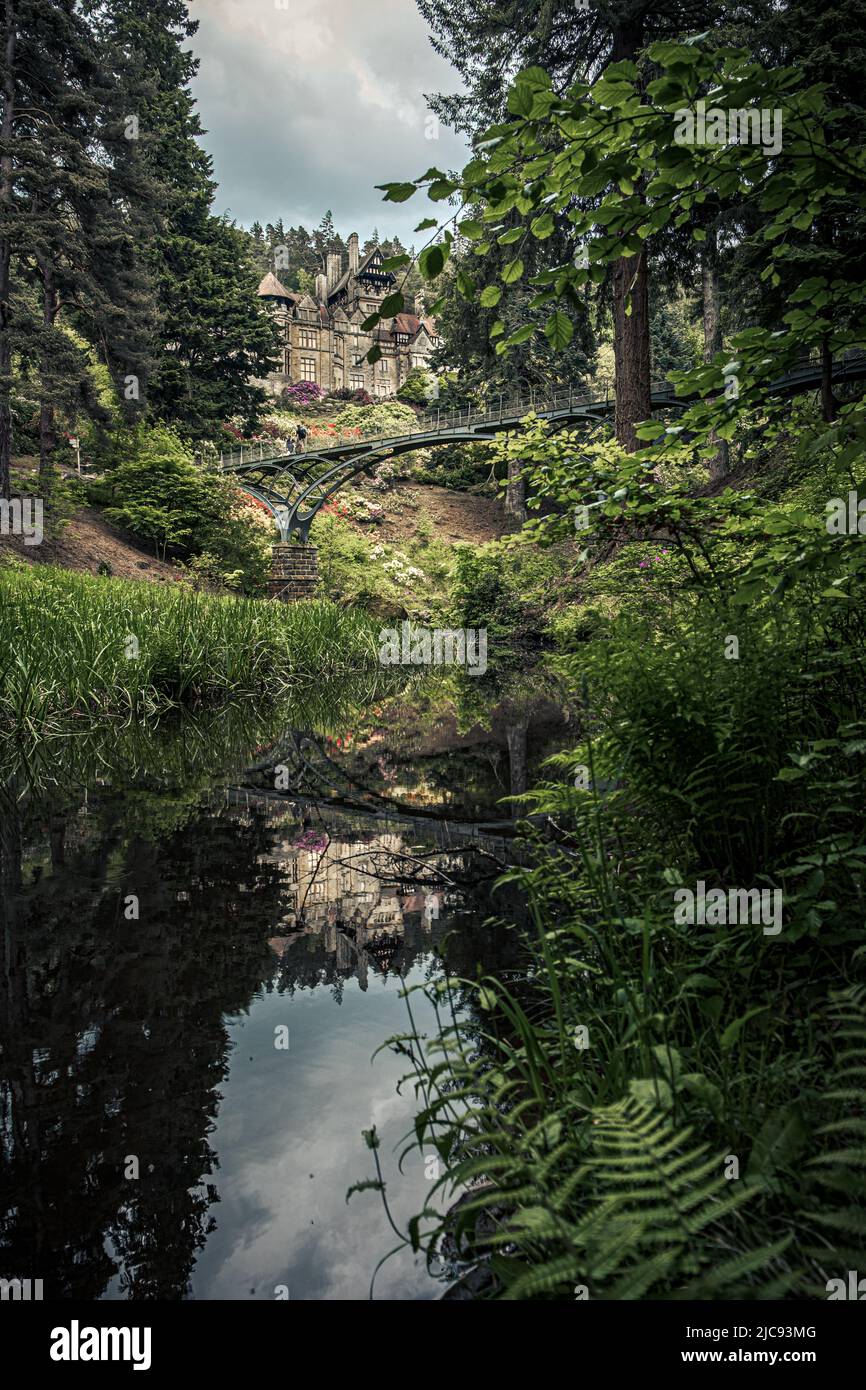 Cragside House, Rothbury, Morpeth, Northumberland, England Stockfoto