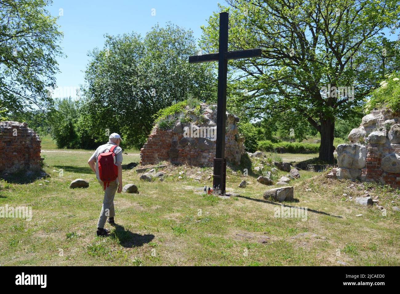 Kostrzyn an der oder, Polen - 10. Juni 2022 - die Festung Kostrzyn liegt in der Nähe der Grenze zu Deutschland. (Foto von Markku Rainer Peltonen) Stockfoto