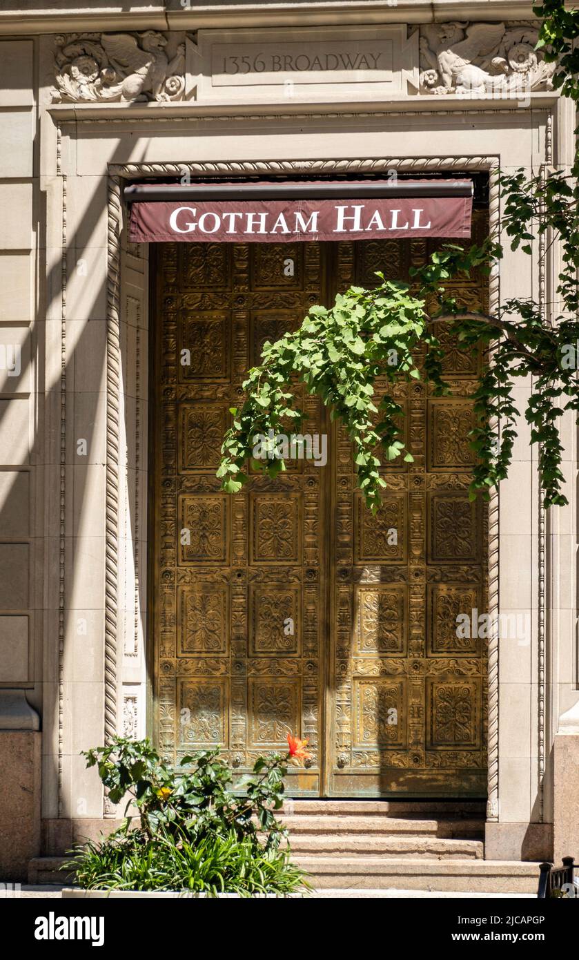 Gotham Hall ist ein Veranstaltungsort im Haier Building, 1356 Broadway, NYC, USA 2022 Stockfoto