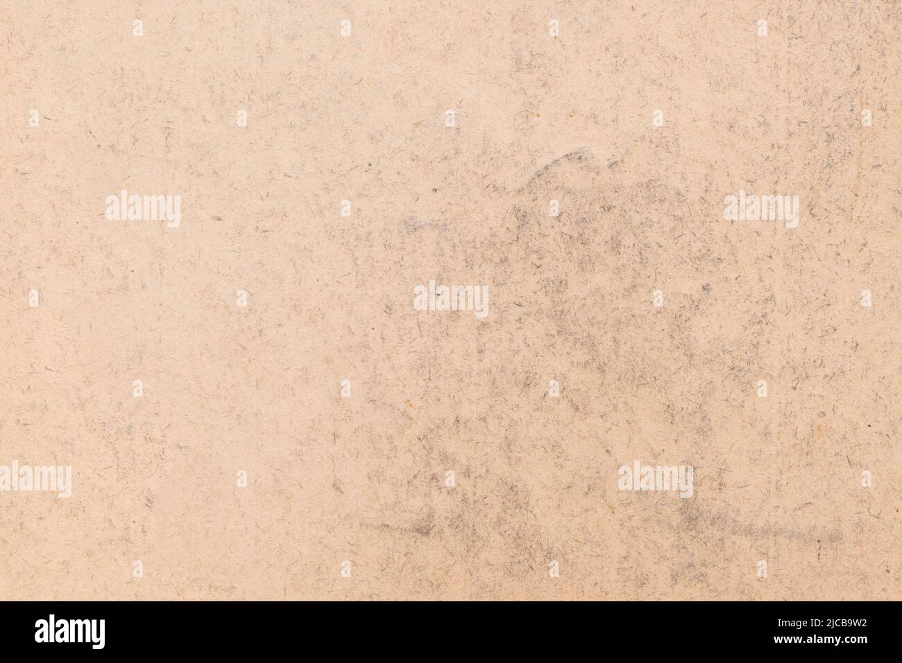 Grau recycelt schmutziges Papier Hintergrundstruktur Stockfoto