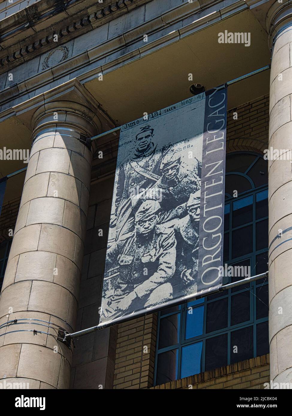 gedenkstätte speziell für die afroamerikanischen Soldaten des Ersten Weltkriegs Stockfoto