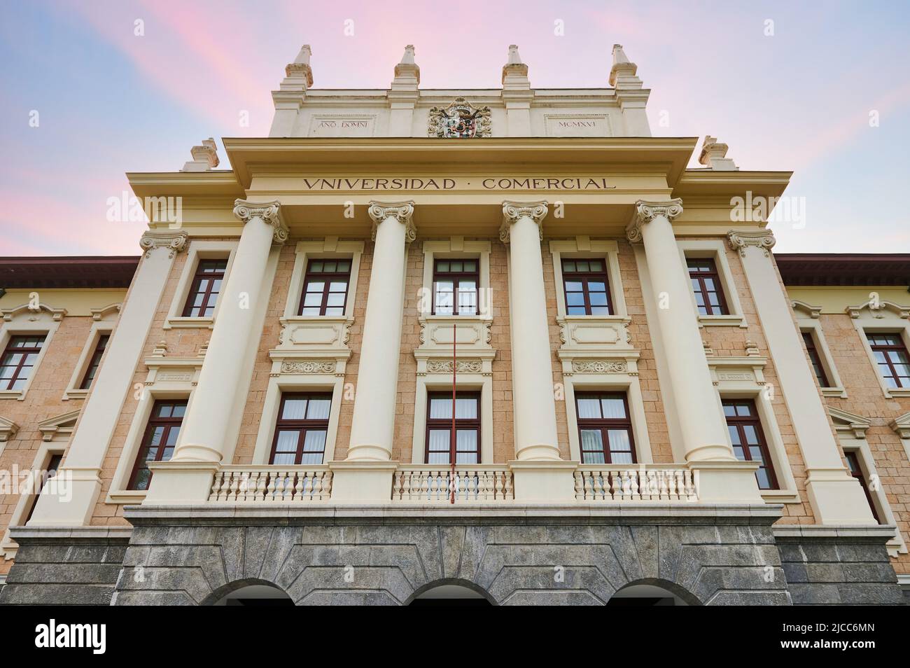 Universidad de Deusto, Bilbao, Vizcaya, País Vasco, Euskadi, Euskal Herria, España, Europa. Stockfoto