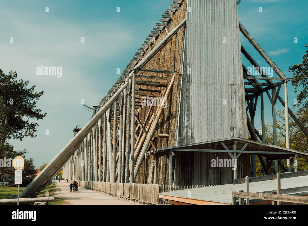 Salzproduktion in Deutschland Stockfoto