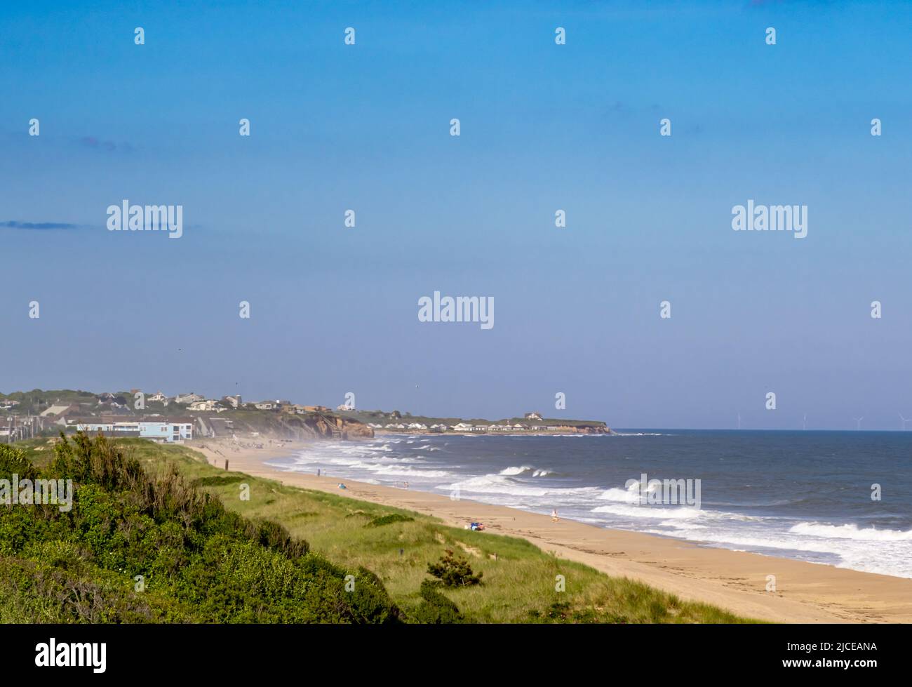 Landschaft von Montauk Stockfoto