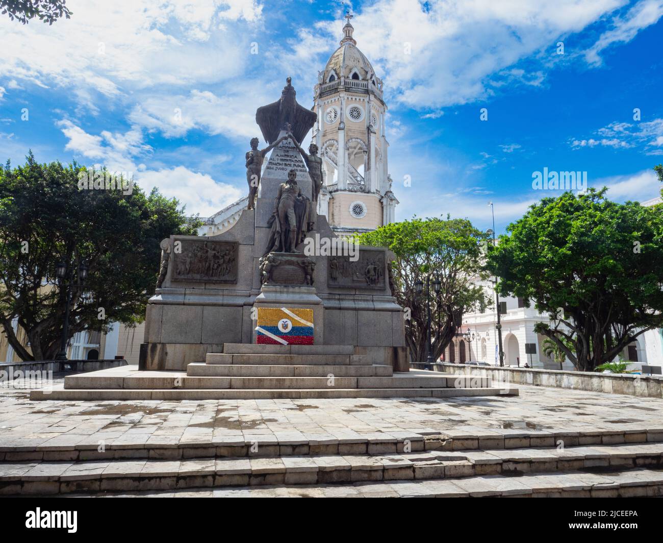 Casco Antiguo de la ciudad de Panamá Stockfoto