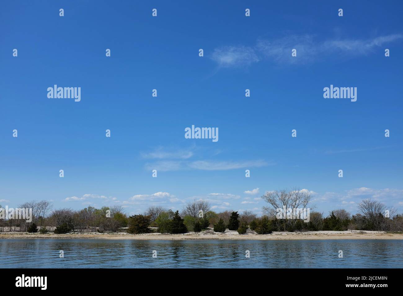 Youngs Island Wildlife Management Area, Stony Brook, Long Island, New York. Stockfoto
