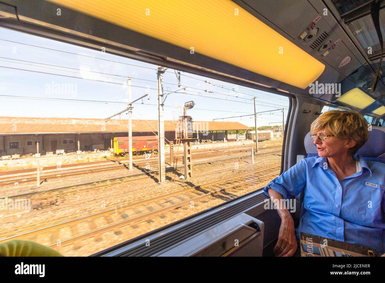 Der Bahnhof Gare de Narbonne in Frankreich Stockfotografie Alamy