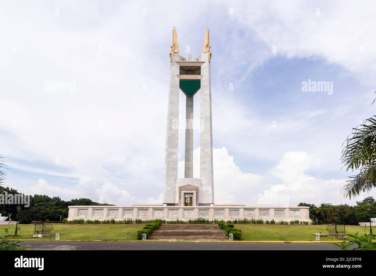 Der Quezon Memorial Shrine ist ein historisches Denkmal in Quezon City, Philippinen Stockfoto
