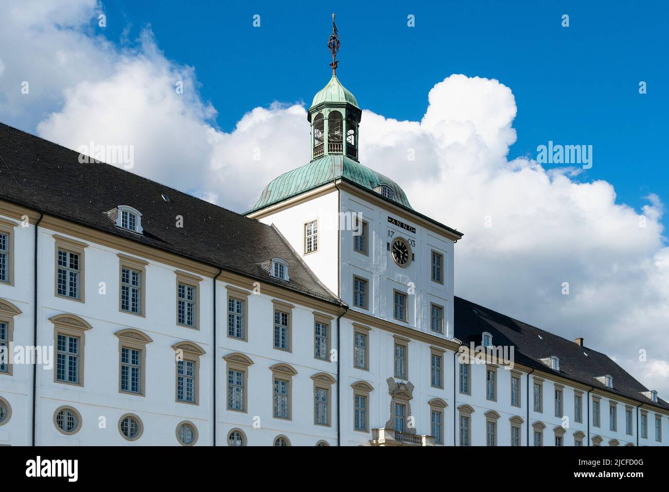 Deutschland, Schleswig-Holstein, Schleswig, Schloss Gottorf, barocker Südflügel, Hauptfassade Stockfoto