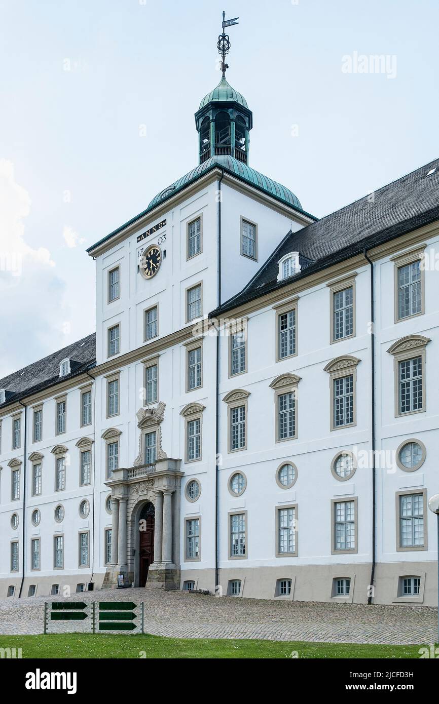 Deutschland, Schleswig-Holstein, Schleswig, Schloss Gottorf, barocker Südflügel, Hauptfassade Stockfoto