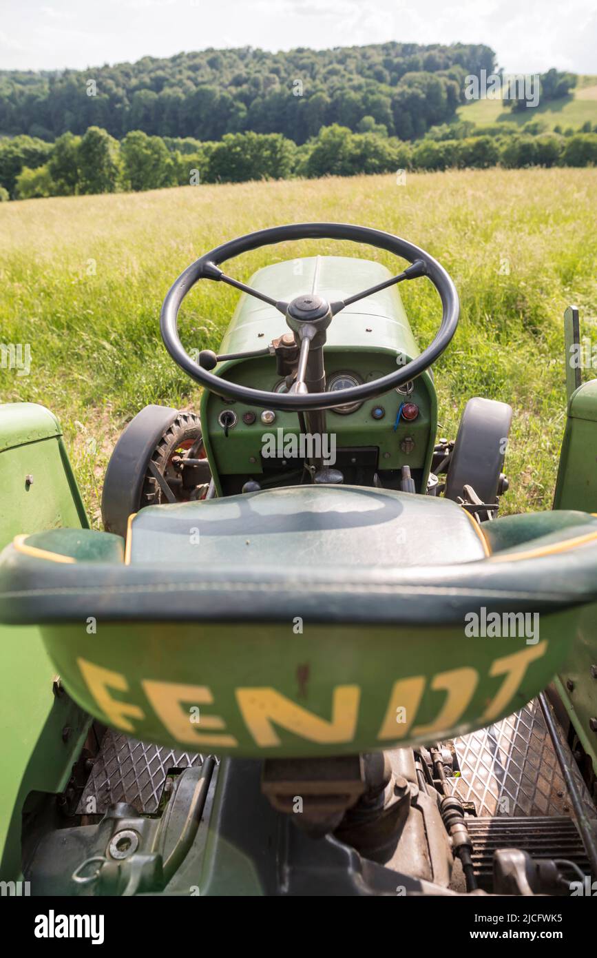 Michelstadt, Hessen, Fendt Dieselross Fix 2, Typ FL 120, Baujahr 1964, 19 ps, 1390 ccm. Stockfoto