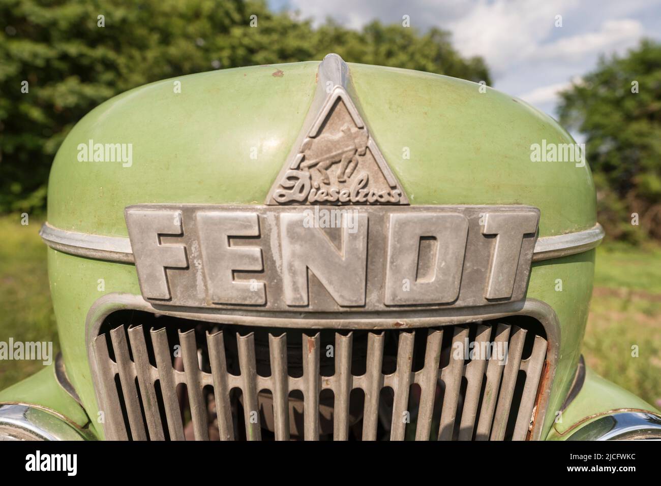 Michelstadt, Hessen, Fendt Dieselross Fix 2, Typ FL 120, Baujahr 1964, 19 ps, 1390 ccm. Stockfoto